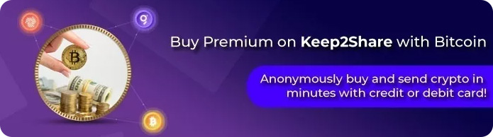 How to buy a premium account with Bitcoin on Keep2Share